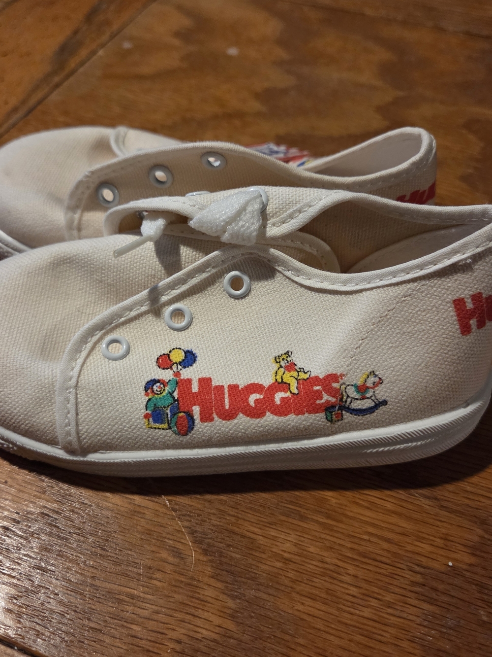 Vintage Huggies Baby Shoes